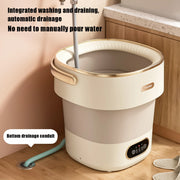 13L Portable Folk Washing Machine with Spin Dryer for sstocks Underwear Panties Washing Home wide Capacity Washing Machine