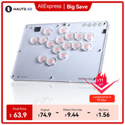 Haute42 Joystick Hitbox Keyboard Arcade Stick Controller For PS4/PS5/Switch Arcade Hitbox Leverless Controller Fight Sticks PC