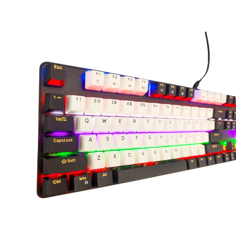 Mechanical Gaming Keyboard, RGB Backlit, Wired, Player CX20