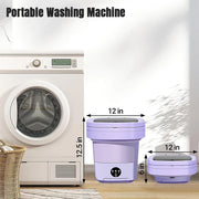 11L Portable Washing Machine folk wide Capacity Clothes Spin Dryer Bucket Travel Underwear Socks Ultrasonic Mini wash