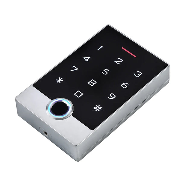 WIFI Tuya APP Keyless Door Lock Waterproof Fingerprint Access Control Keypad Outdoor EM MF RFID Card REmotely Unlock Gate Entry