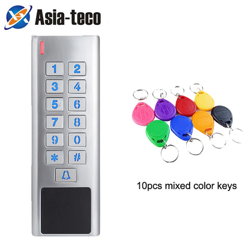 RFID Door Access Control Reader 2000 Users WG Input Output Security RF Keypad IP67 Waterproof for Outdoor Use