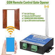 RTU5024 GSM Gate Opener Relay Switch Wireless Remote Control Door Access Long Antenna Free Call 850/900/1800/1900MHz Door Opener