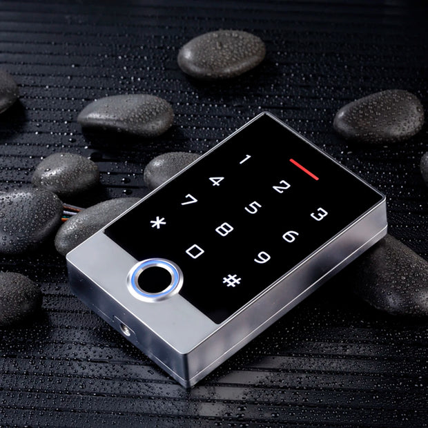 WIFI Tuya APP Keyless Door Lock Waterproof Fingerprint Access Control Keypad Outdoor EM MF RFID Card REmotely Unlock Gate Entry