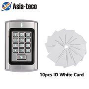 RT380 RFID Access Control Machine Metal Waterproof 1000 Users Card Reader Wiegand Waterproof Door Access Control System