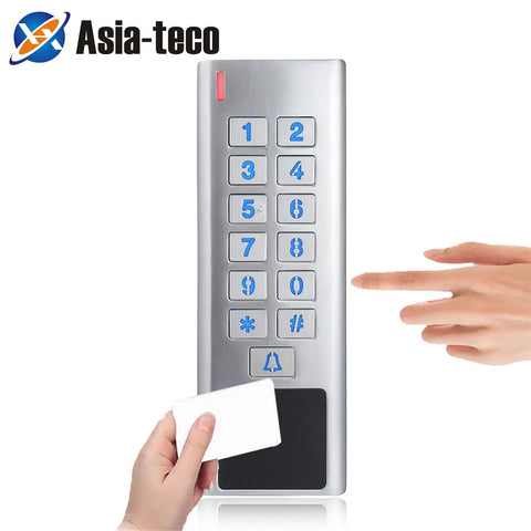 RFID Door Access Control Reader 2000 Users WG Input Output Security RF Keypad IP67 Waterproof for Outdoor Use