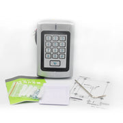 RT380 RFID Access Control Machine Metal Waterproof 1000 Users Card Reader Wiegand Waterproof Door Access Control System