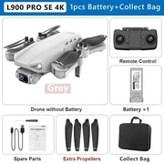 L900 Pro SE MAX GPS Drone 4K Professional Dual HD Camera 5G WIFI 360° Obstacle Avoidance Brushless Motor Rc FPV Quadcopter Dron