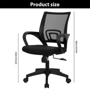 Office Chair Staff Chair Lift Swivel Gaming Chair with Armrests Ergonomic Backrest Office Furniture Lumbar Support