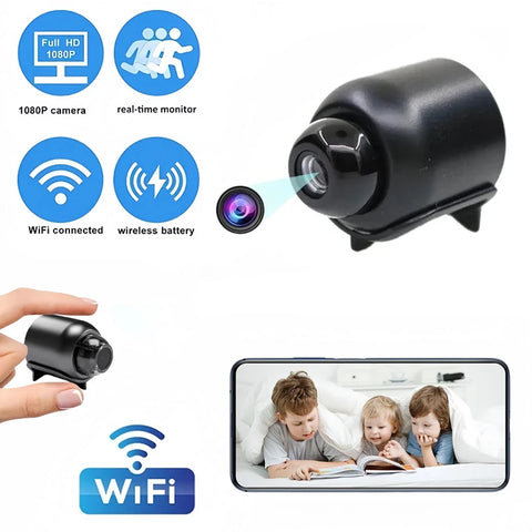 Mini Camera Wifi Wireless Smart Home HD 1080P IP Camera Indoor Security Surveillance Night Vision Camcorder Audio Video Recorder