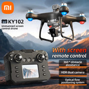 Xiaomi KY102 MAX Drone Professional HD Dual Camera Screen Controlled Brushless Obstacle Avoidance RC Quadcopter Dron Toy 10000M