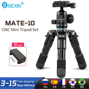 BEXIN More Stable Desktop Mini Tripod Portable Mobile Phone Selfie Live Stand Camera Photography DSLR Desktop Ball Head Tripod