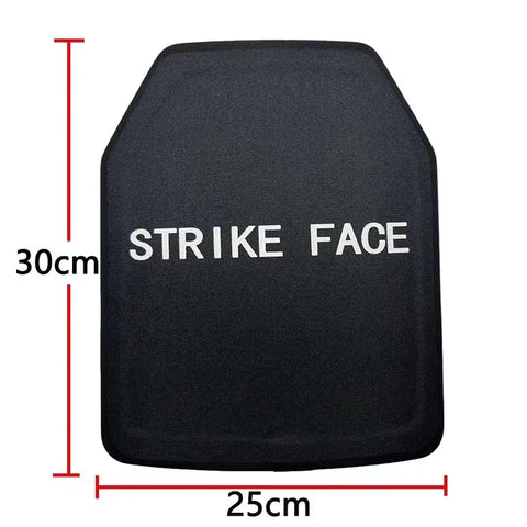 Bulletproof Plate 25*30cm Light Tactical Body Armor Plate UHMWPE+Aramid Bulletproof Protection