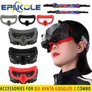 Adjustable Head Strap for DJI Avata Goggles 2 Accessories Battery Holder - Yagi Antenna - Silicone Eye Pad for DJI Avata Goggles