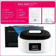 110V 220V Professional Wax Heater with Adjustable Temperature and Large Capacity Beauty and Body Melting Wax Machine 200W