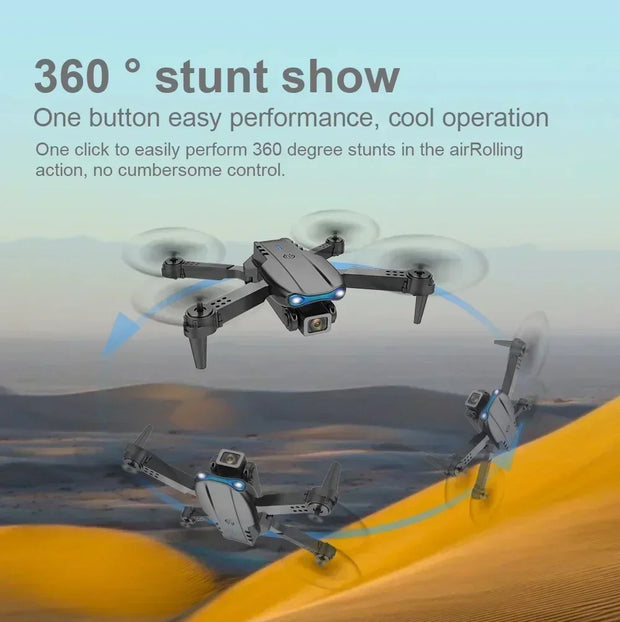 New E99 Pro Drone Quadcopter Remote Control Handle Four Axis Aircraft HD 8K Photography UAV Altitude Fixation Helicopter Toys