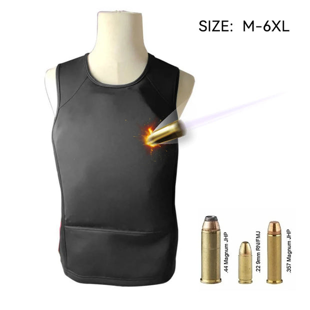 Bulletproof Vest IIIA level Ultra-comfortable Lightweight Concealed Plate Tactical Clothing Outdoor tactical ballistic Vest 4XL