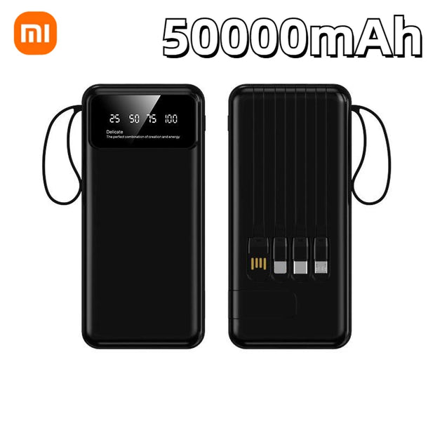 Xiaomi 120W Fast Charging Power Bank Portable 200000mAh Charger Digital Display External Battery Pack for iphone Android Samsung