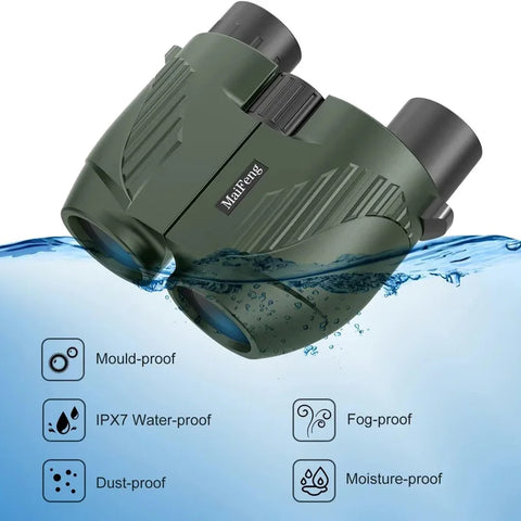 20X25 Binoculars Professional HD Pocket Waterproof Camping Observation Telescope Portable Optical Telescope Outdoor for Hunting