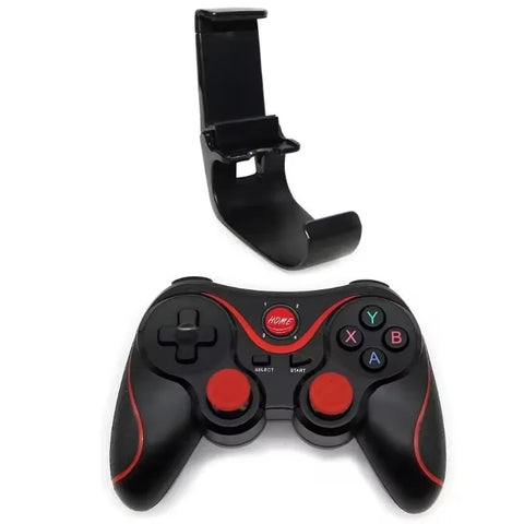 T3 X3 Wireless Joystick Gamepad PC Game Controller  for PS3/IOS Phone/TV Box Support BT3.0 for PC Android Tablet TV Box