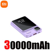 Xiaomi 50000mAh Magnetic Wireless Charger Power Bank Magsafe External Battery Fast Charging PowerBank For Android iPhone 15 16