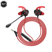 Professional Gamer Earphone Wired Headset Gaming Earbuds With Mic For Pubg PS4 CSGO Casque Phone Tablet Laptop Universal Game