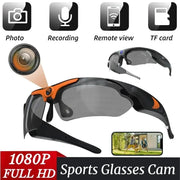 1080P Full HD Mini Camera Sunglasses Camera Outdoor Sports DV Intelligent Sports Glasses Cam DVR Wide-angle Glasses Camera