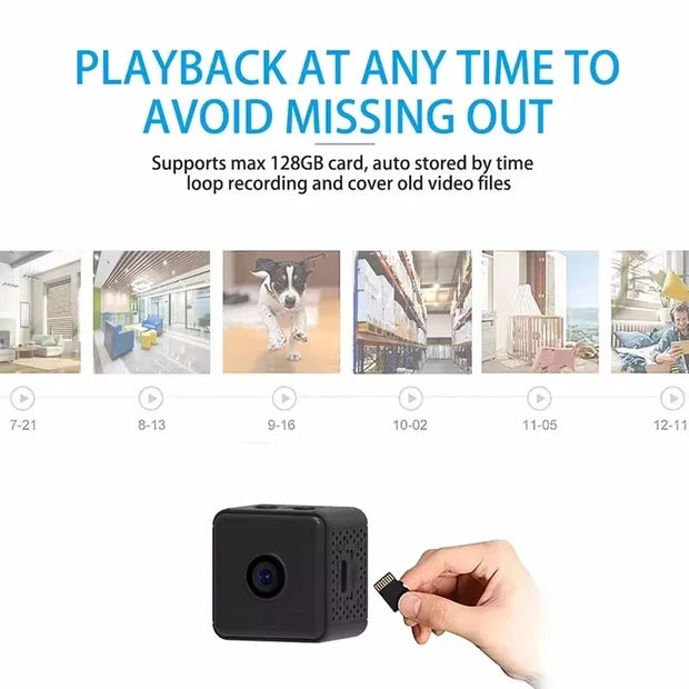 Xiaomi 1080P HD Mini Wireless WiFi Camera With Night Vision Motion Detection Remote View Cam Video Voice Recorder For Household