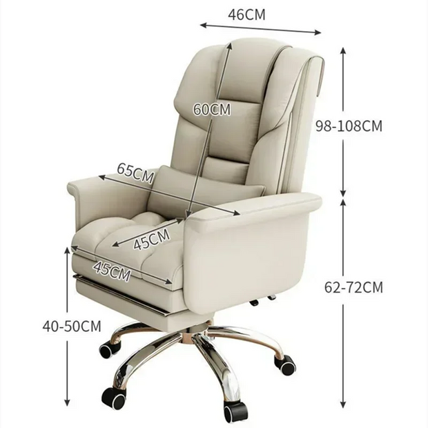 Gaming Computer Chair Comfortable Sedentary Office Chair Reclinable Dorm Home Backrest Cinnamonroll Gaming Chair Furniture