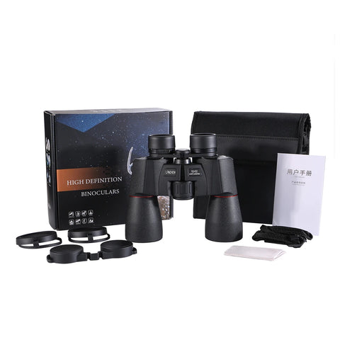 ED Binoculars 16x50 Long Range Super-Multi Coating Powerful Bak4 Astronomical Telescope Birdwatching For Outdoor Hunting Tourism