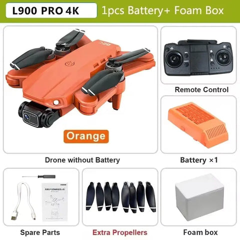 L900 Pro SE MAX GPS Drone 4K Professional Dual HD Camera 5G WIFI 360° Obstacle Avoidance Brushless Motor Rc FPV Quadcopter Dron