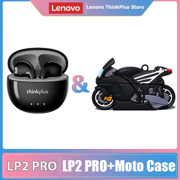 New Lenovo LP2 Pro TWS Bluetooth V5.4 Wireless Earphones 24H Long Battery life Gaming Headset Sport HIFI Stereo Sound Headphones