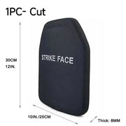 Ballistic Plates NIJ IIIA Level 3 UHMWPE 10x12In Lightweight Backpack Body Armor Panel Tactical Vest Bullet-Proof Plate Level 3A