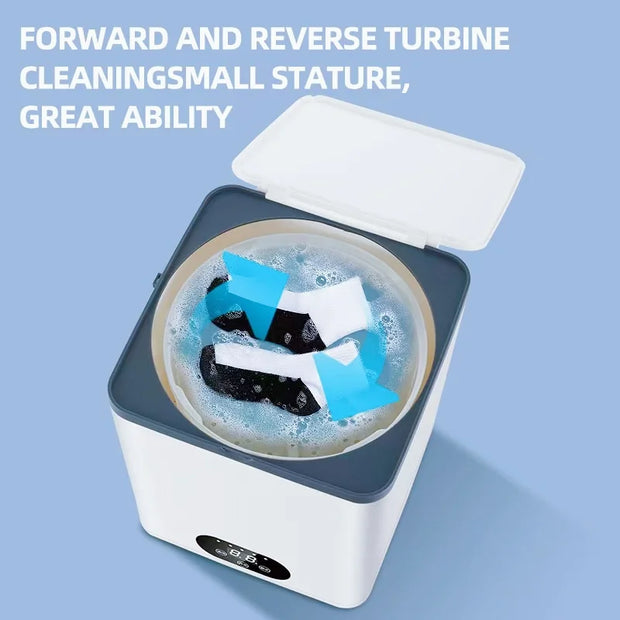 Ultraviolet antibacterial, smart mini washing machine 4.5L, suitable for washing socks, underwear, baby clothing, small clothes