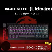 FGG Madlions Mad 60/68 Mechanical Keyboard HE Magnetic Switch 61/68 Keys Gaming RGB Wired E-sports Hot Swappable Customized