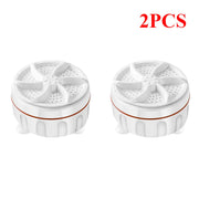 1-5pcs Ultrasonic Turbo Washing Machine Laundry Portable Travel Washer Air Bubble And Rotating Mini Washing Machine Mini Washing