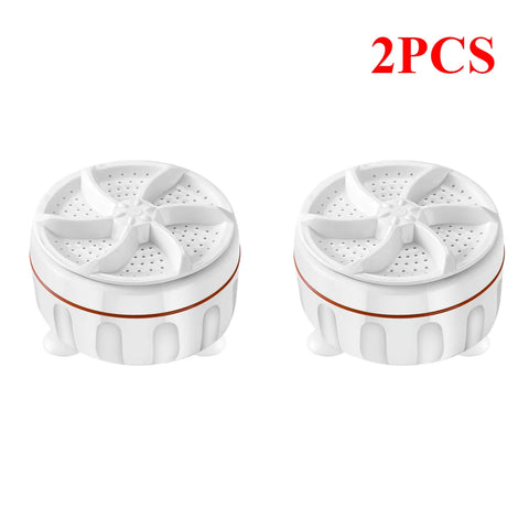 1-5pcs Ultrasonic Turbo Washing Machine Laundry Portable Travel Washer Air Bubble And Rotating Mini Washing Machine Mini Washing