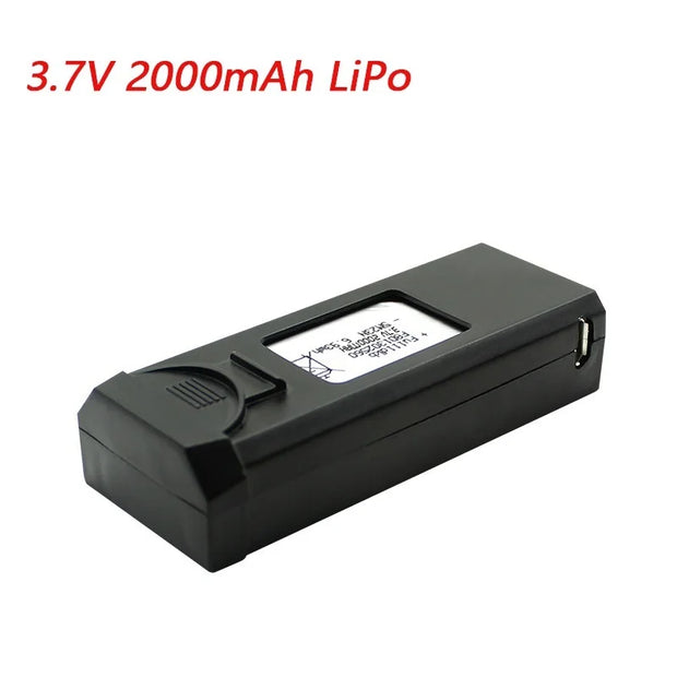 LSRC S2S Battery 3.7V 2000mAh For LS-S2S Drone Battery Spare S2S RC Qudcopter Accessories Parts