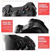 Retro Gaming Console K8 Video Game Stick 40+ Simulators with Dual 2.4G Wireless Controllers 64G 40000+ Games for Kids Gift