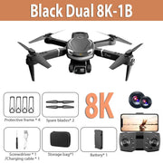 V88 Drone 8K 5G GPS Professional HD Aerial Photography Remote Control Aircraft HD Dual Camera Quadcopter Toy UAV For Xiaomi