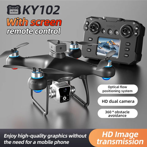 Xiaomi KY102 MAX Drone Professional HD Dual Camera Screen Controlled Brushless Obstacle Avoidance RC Quadcopter Dron Toy 10000M