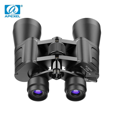 APEXEL Power Binocular 10-30X50 Telescop Zoom  Prism High Powerful Hunting for Sport Bird-watching Camping Outdoor Hiking