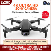 LYZRC L900 PRO SE GPS Drone 4K Professional HD Dual Camera Dron Brushless Motor 5G WIFI FPV Foldable RC Quadcopter Helicopter