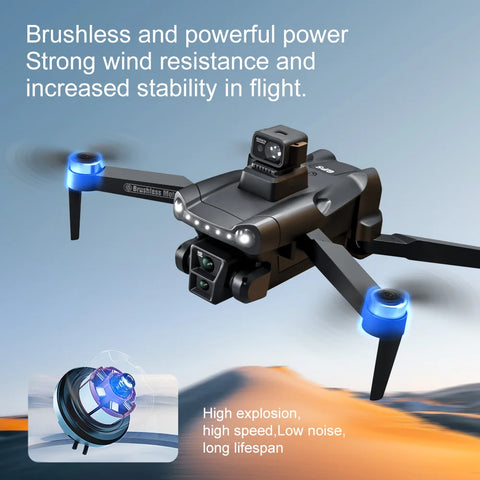 V198 GPS Drone For Xiaomi with 8k professional HD camera 5G WiFi Obstacle Avoidance Optical Flow Brushless Foldable Quadcopter