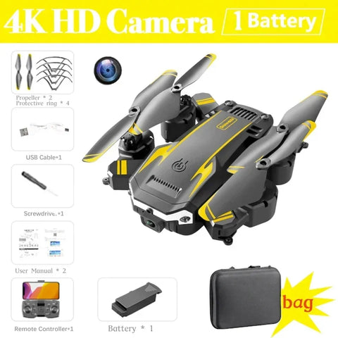 G6 Rc Drone 8K HD Camera Quadcopter Remote Control Handle 4 Axis Aircraft Photography UAV Altitude Fixation Helicopter Toys Gift