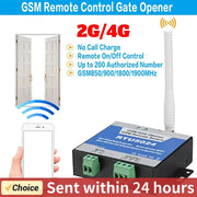 RTU5024 2G/4G GSM gate opener Door Access switch opener Wireless Phone Electric Gate Remote Free Call Relay 850/900/1800/1900MHz