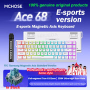 MCHOSE Ace 60 Pro 68 Magnetic Axis Mechanical Keyboard Original 0.01ms Latency RT 0.01mm 128K Gaming Keyboard Customized Esports