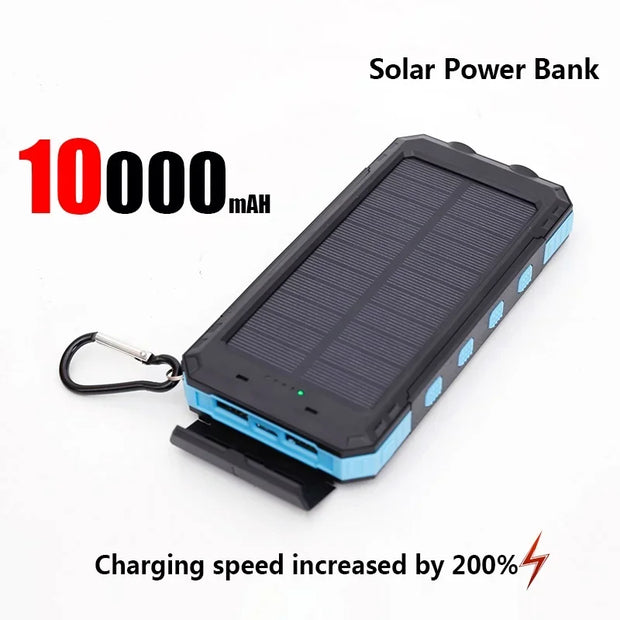 Xiaomi 50000mAh Solar Power Bank Large Capacity Fast Charge Portable USB-A USB-C External Battery For IOS Android Samsung Hot