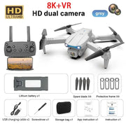 New E99 Pro Drone Quadcopter Remote Control Handle Four Axis Aircraft HD 8K Photography UAV Altitude Fixation Helicopter Toys