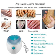 Paraffin Machine Hand And Foot Wax Heater Moisturizing Set For Arthritis Automatic Timed Insulation Paraffin Hand Wax Machine